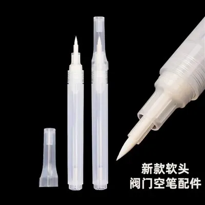 Marcador de escova de válvula de ponta macia com ponta de 3 mm - compatível com Molotow