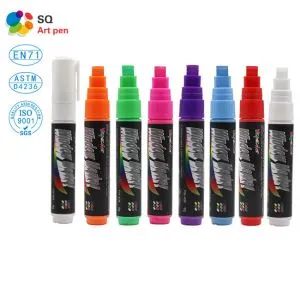 Marcador de janela de giz de cores