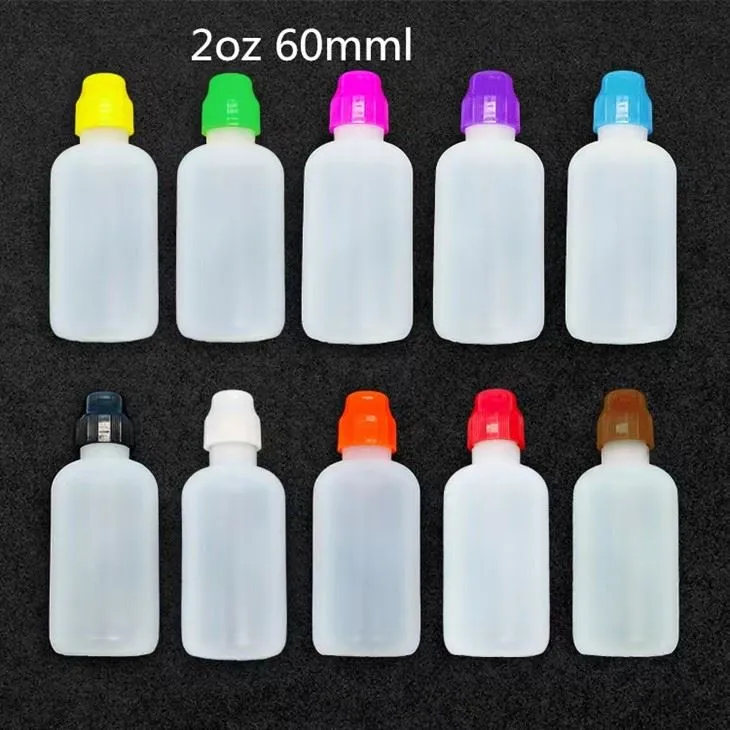 2oz Soft Bottle Plastic Squeeze Empty Marker 60ml Felt Tip